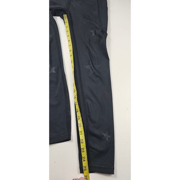 NWOT gap fit S scuplt shaped leggings compression ankle full length stars black - Picture 7 of 9